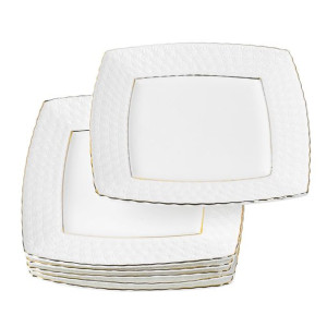 Komplet Talerzy Porcelanowych Deserowe Etituda 6 El.