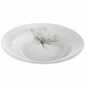 Talerz Głęboki Porcelanowy Roma Magnolia 24 Cm