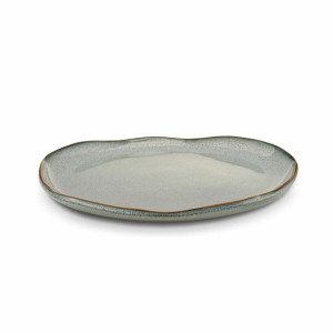 Talerz Obiadowy Porcelanowy Mavi Grey 25 Cm