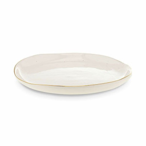 Talerz Deserowy Porcelana Mavi Nordic 18 Cm