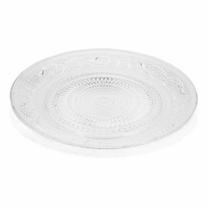 Talerz Na Ciasto Szklany Piatto 33 Cm