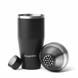 Shaker Do Drinków Lux Czarny Mat 750 Ml