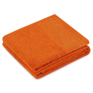 AmeliaHome Ręcznik bawełniany BELLIS 70x130 rudy