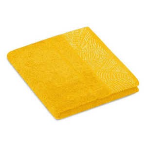 AmeliaHome Ręcznik bawełniany BELLIS 50x90 żółty