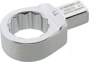 Klucz oczkowy wtykowy 22mm 9x12mm STAHLWILLE