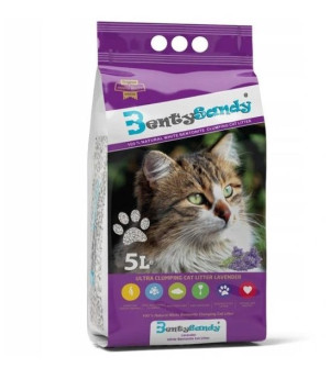 Benty Sandy Lavender żwirek bentonitowy 5L