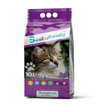 Benty Sandy Lavender żwirek bentonitowy 10L