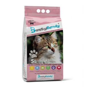 Benty Sandy Baby Powder żwirek bentonitowy 5L
