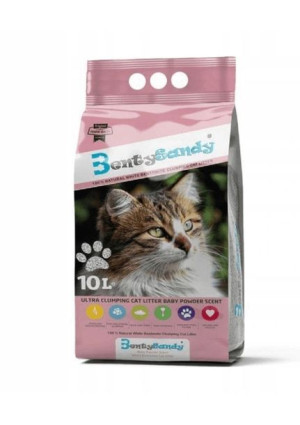 Benty Sandy Baby Powder żwirek bentonitowy 10L