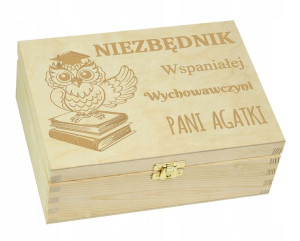 Pudełko Niezbędnik Prezent Na Dzień Nauczyciela