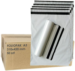 Foliopaki Foliopak Kurierskie A3 310x420mm 50szt.