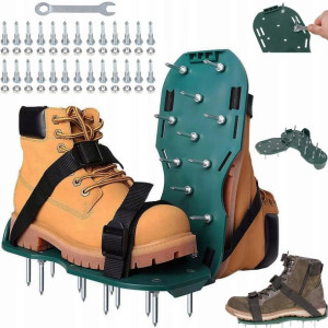 Aerator Ogrodowy Buty Z Kolcami Wertykulator Traw