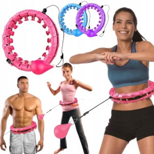 Hula Hop Odchudzające Z Obciążeniem Smart Masażer