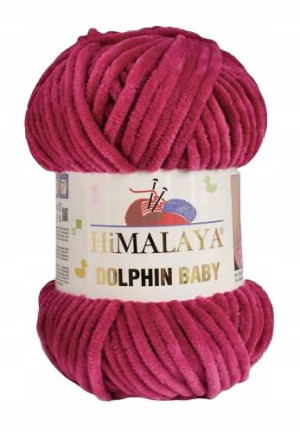 Włóczka * DOLPHIN BABY * Himalaya * 310 Malinowy 80310