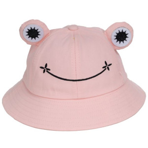 Kapelusz czapka rybacki żaba bucket hat różowy