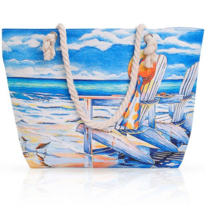 Torba Plażowa Miejska Shopper Na Plażę T-007