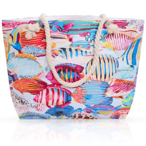 Torba Plażowa Miejska Shopper Na Plażę T-006