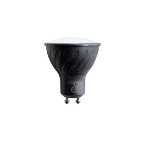 Żarówka Led Gu10 6w Neutralna, Czarna Ekza268