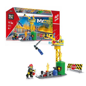 Strażak w akcji MyFireBrigade 2W1 75el BLOCKI