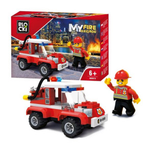 Strażacki Wóz gaśniczy BLOCKI MyFireBrigade 84 el