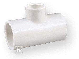 Trójnik redukcyjny KW/KW/KW PVC-U 1x1x3/4"
