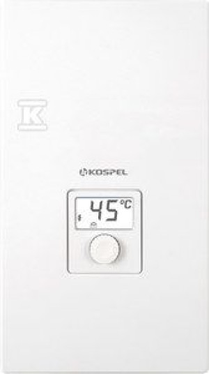Podgrzewacz wody przepływowy elektryczny PPE3-17/18/21/24 electronic LCD