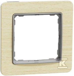 Ramka 1-krotna, imitacja brzoza SEDNA ELEMENTS