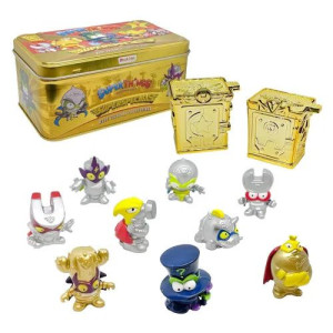 SUPERTHINGS Puszka GOLD TIN SUPER SPECIALS Figurka 9szt. s1