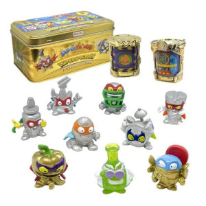 SUPERTHINGS Puszka GOLD TIN SUPER SPECIALS Figurka 9szt. s2