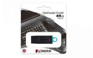 PENDRIVE KINGSTON 64GB DataTraveler Exodia USB 3.2