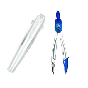 Cyrkiel metalowy w plastikowym etui - 922843