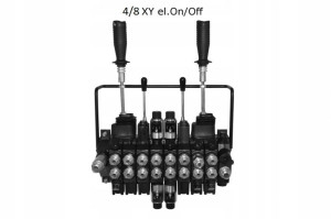 Rozdzielacz hydrauliczny Hydrocontrol 4/8 on/off - 80l