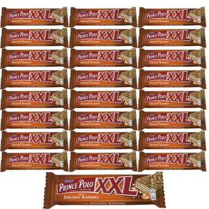 25x Prince Polo Słony Karmel Xxl Wafelek W Czekoladzie 50g