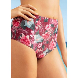 Bonprix Wysokie Majtki Od Bikini W Kwiaty 38 917321