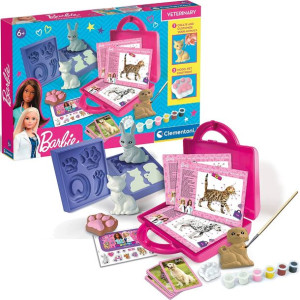 Clementoni Zestaw Kreatywny Barbie Weterynarz