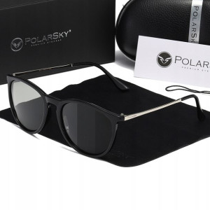 Okulary fotochromowe UV lekkie kocie POLARSKY