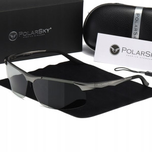 Okulary POLARSKY aluminiowe FOTOCHROM polaryzacja