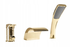 Bateria Wannowa 3 otworowa Riven Gold Wodospad Rea