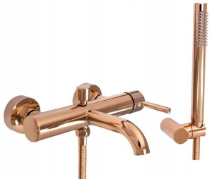 Bateria Wannowa Słuchawka Lungo Rose Gold Rea