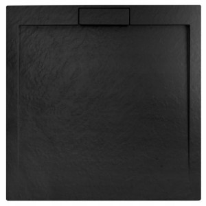 Brodzik Prysznicowy Czarny GRAND 90x90 Akrylowy