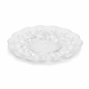Talerz Szklany Na Jajka 14 Jaj Edwanex 30 Cm