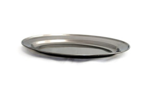 Półmisek Stalowy Nierdzewny Owalny 30 Cm