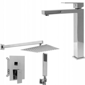 Zestaw Prysznicowyy Fenix Rea + Bateria Umywalkowa