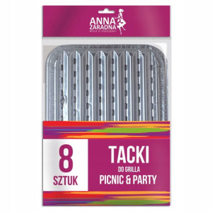 Tacki do grilla 8szt Anna Zaradna