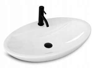 Umywalka Ceramiczna Nablatowa Stawiana LUCIA
