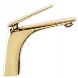 Bateria Umywalkowa Rea Jager Gold 16 cm Niska
