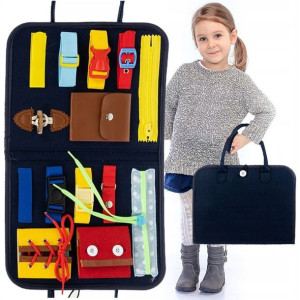 Tablica Manipulacyjna Sensoryczna Montessori XXL