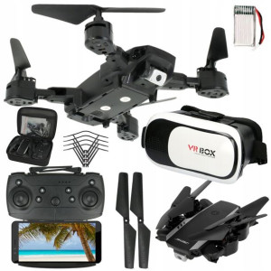 Dron D19hw Z Kamerą Wi-fi Zawis Podgląd Gogle