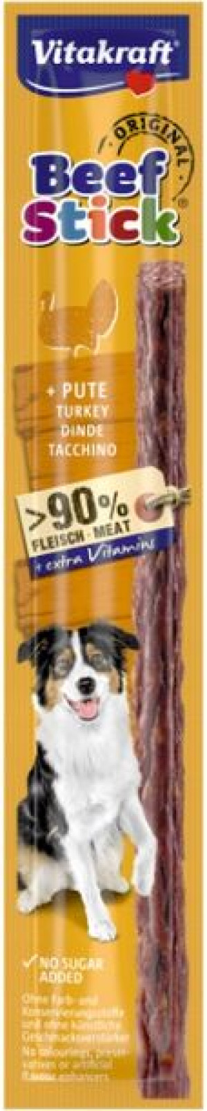 VITAKRAFT Beef Stick Przysmak Indyk 1szt.