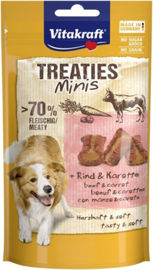 VITAKRAFT Pies Treaties Minis wołowina 48g